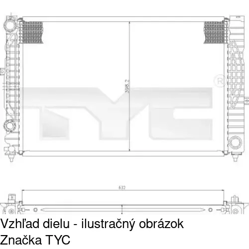 Chladiče vody POLCAR 132408-5