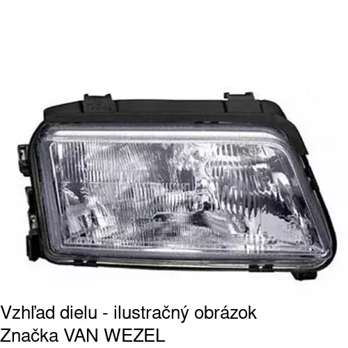 Hlavný reflektor POLCAR 132410-E