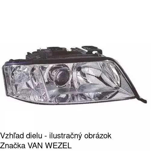 Hlavný reflektor POLCAR 1327103E - obr. 1