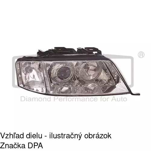 Hlavný reflektor POLCAR 1327107E