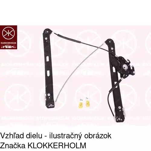 Elektrický mechanizmus okna dverí POLCAR 2008PSE1 - obr. 1