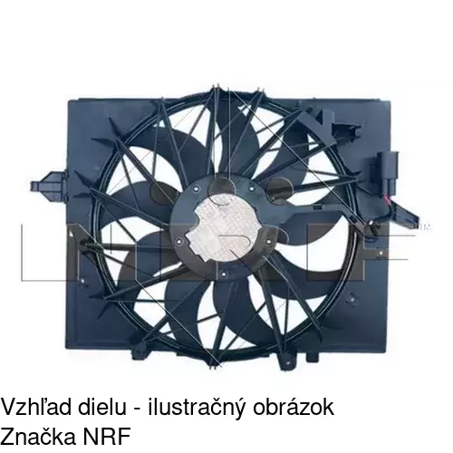 Ventilátory chladičov POLCAR 201723W1 - obr. 1