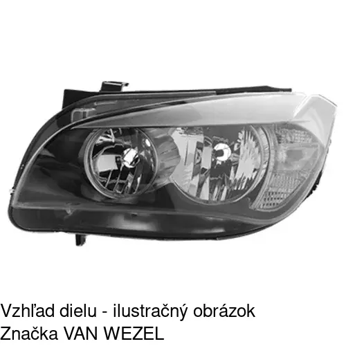 Hlavný reflektor POLCAR 2060093V - obr. 3