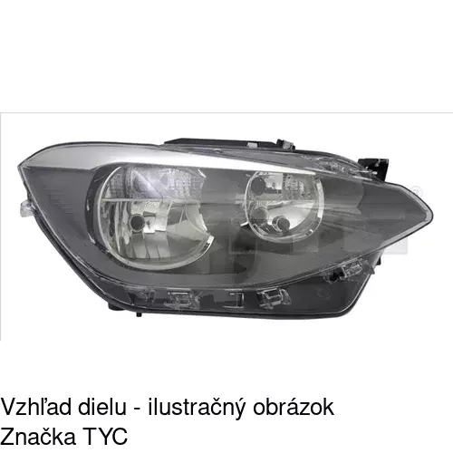 Hlavný reflektor POLCAR 20C109-H