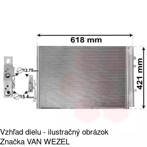 Chladiče klimatizácie POLCAR 20X1K8C2S - obr. 2