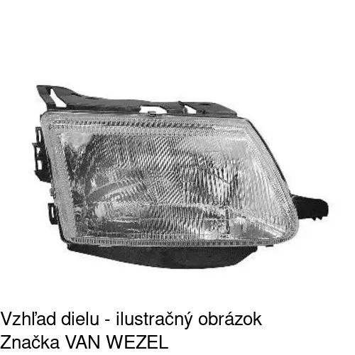 Hlavný reflektor 230610-V /POLCAR/ - obr. 4