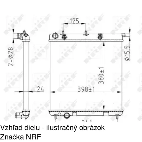 Chladiče vody POLCAR 231508-5 - obr. 4