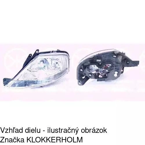 Hlavný reflektor POLCAR 2315090E - obr. 2