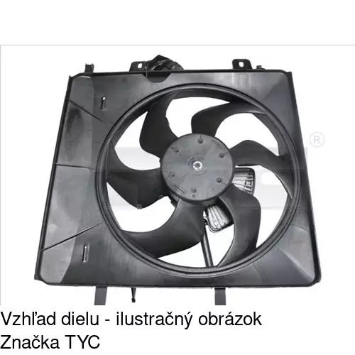 Ventilátory chladičov POLCAR 231523W2 - obr. 1