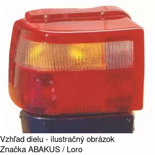 Zadné svetlo POLCAR 232488 - obr. 1