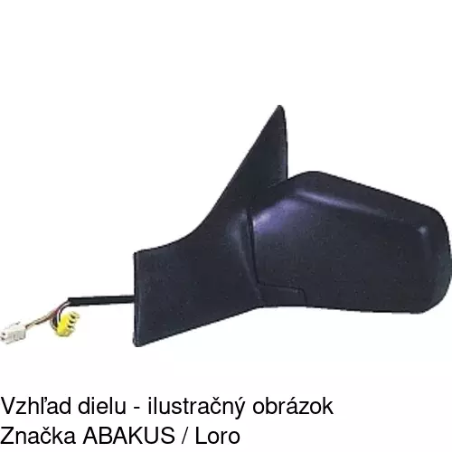 Vonkajšie zrkadlo POLCAR 2325523E - obr. 2