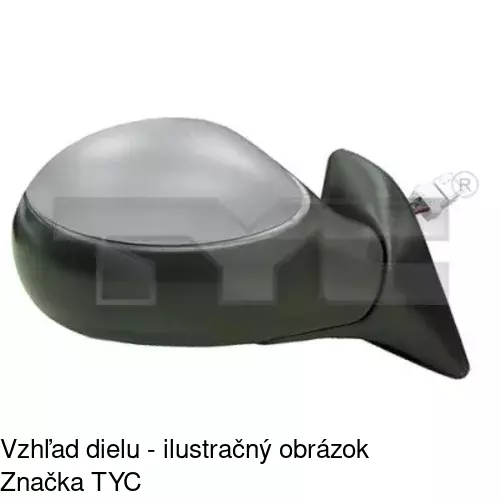 Vonkajšie zrkadlo POLCAR 2327526E