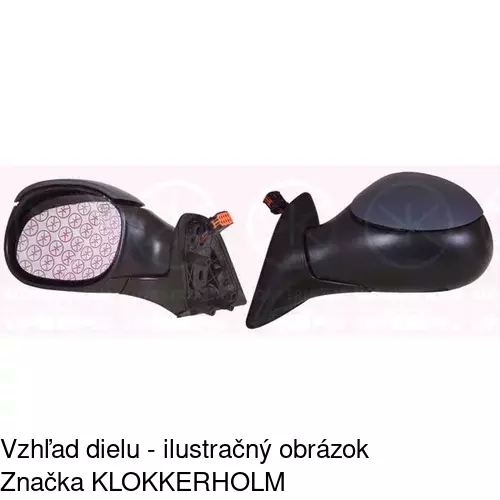 Vonkajšie zrkadlo POLCAR 2327529E - obr. 1