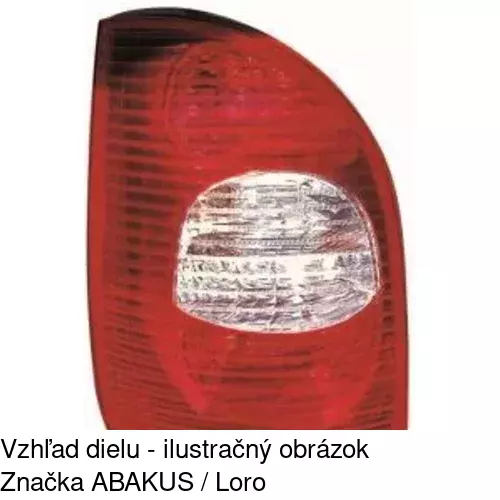 Zadné svetlo POLCAR 2327881V - obr. 3