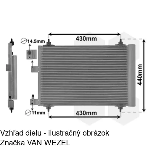 Chladiče klimatizácie POLCAR 2327K8C2S - obr. 4