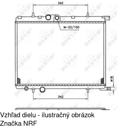 Chladiče vody POLCAR 232808A1 - obr. 5