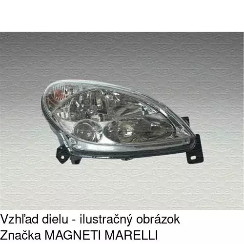 Hlavný reflektor POLCAR 232809-E - obr. 2