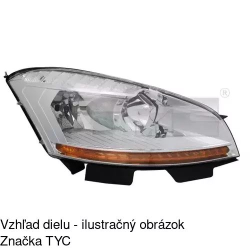 Hlavný reflektor POLCAR 2331090E