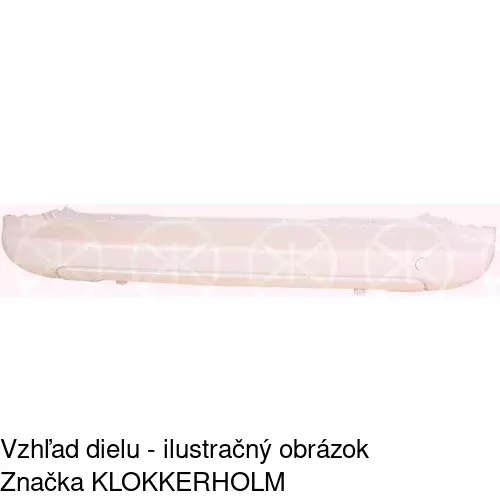 Zadný nárazník 2352961J /POLCAR/