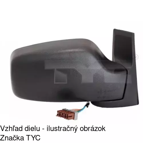 Vonkajšie zrkadlo POLCAR 2380525E