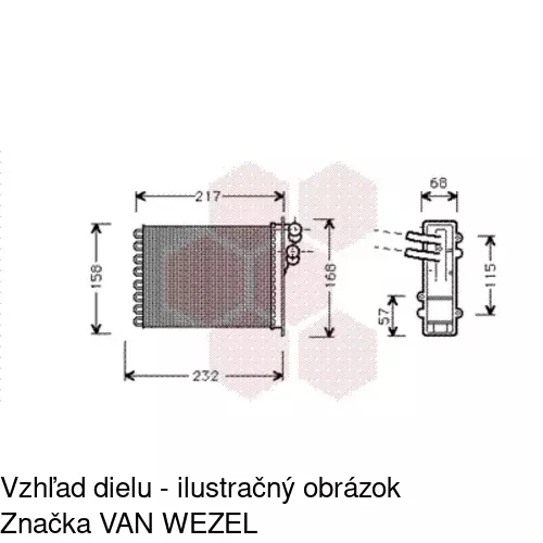 Radiátory POLCAR 2401N8-2 - obr. 1