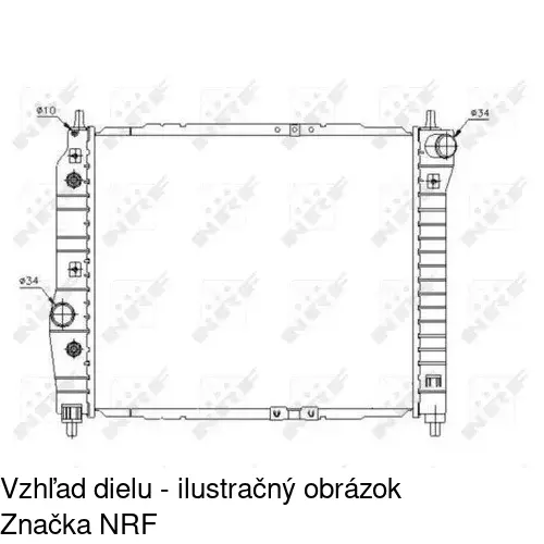 Chladiče vody POLCAR 250008-1 - obr. 1