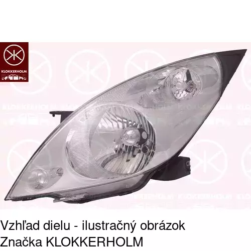 Hlavný reflektor POLCAR 2502090E - obr. 1