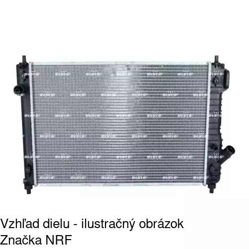 Chladiče vody POLCAR 2515083K - obr. 1