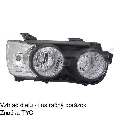 Hlavný reflektor POLCAR 25B1092E