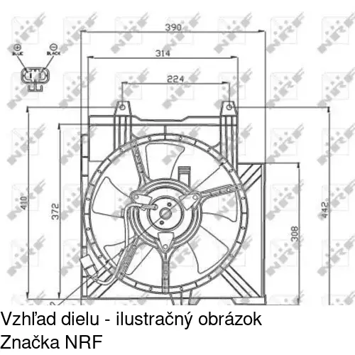 Ventilátory chladičov POLCAR 270523W5 - obr. 1