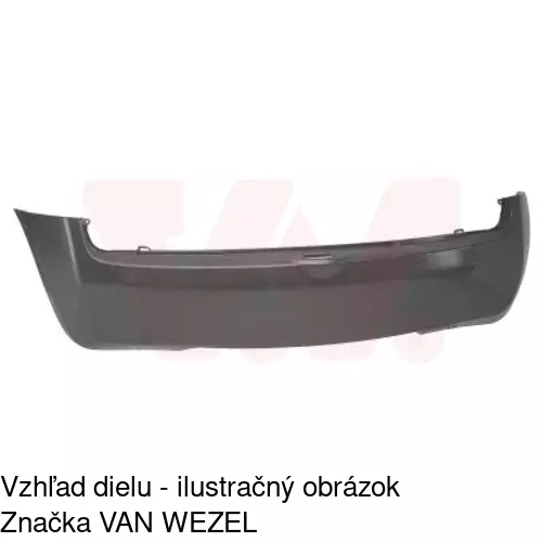 Zadný nárazník POLCAR 270796-1 - obr. 1