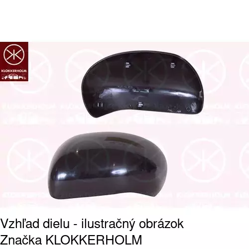 Rám vonkajšieho zrkadla POLCAR 271355PM - obr. 3