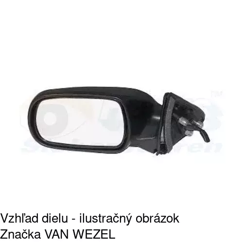 Vonkajšie zrkadlo POLCAR 2728511E - obr. 2