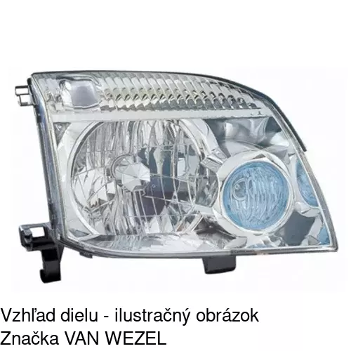 Hlavný reflektor POLCAR 2746100E - obr. 1