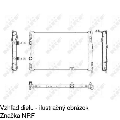 Chladiče vody 275908-3 /POLCAR/