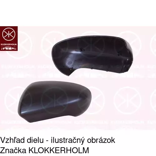 Rám vonkajšieho zrkadla POLCAR 275954PM - obr. 2