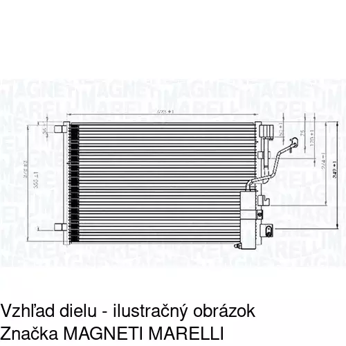 Chladiče klimatizácie POLCAR 2759K8C2S