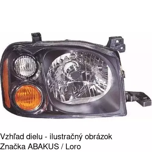 Hlavný reflektor POLCAR 279710-E - obr. 1