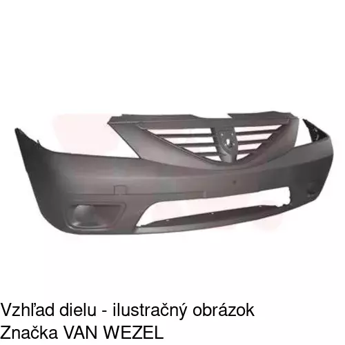 Predný nárazník POLCAR 28000710 - obr. 2