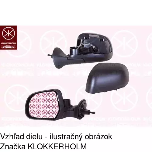 Rám vonkajšieho zrkadla 282055TM /POLCAR/ - obr. 3