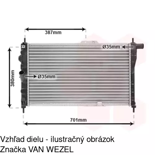 Chladiče vody POLCAR 292008A1 - obr. 3