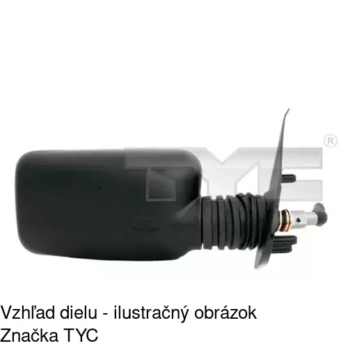 Vonkajšie zrkadlo POLCAR 3001511E