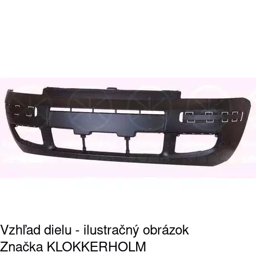 Predný nárazník POLCAR 300307-2