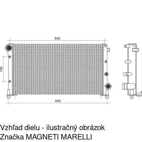 Chladiče vody POLCAR 300308A3