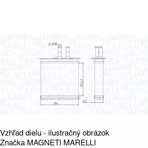 Radiátory POLCAR 3017N8-1 - obr. 1