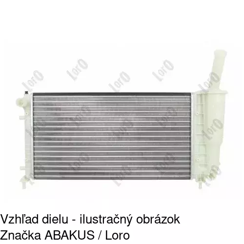 Chladiče vody POLCAR 302308A2 - obr. 3