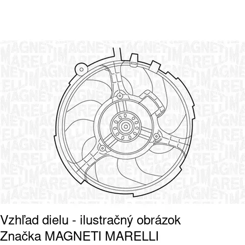 Ventilátory chladičov POLCAR 303023W1 - obr. 1