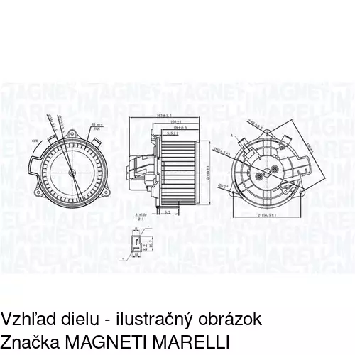 Ventilátory kúrenia POLCAR 3030NU1X