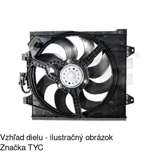 Ventilátory chladičov POLCAR 303523W3 - obr. 1