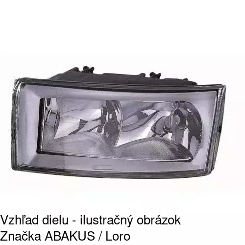 Hlavný reflektor POLCAR 3052091E - obr. 5